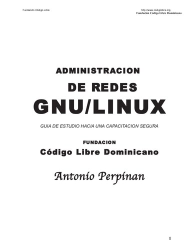 Administracion De Redes Gnu Linux