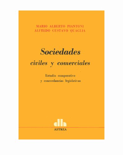 Sociedades Civiles Y Comerciales