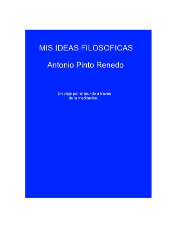 Mis Ideas Filosoficas