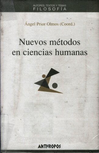 Nuevos Metodos En Ciencias Humanas