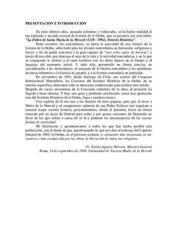 En estos últimos años, aunando esfuerzos y voluntades, se ha hecho realidad el tan esperado y ansiado manual de historia de la Orden, que se presenta con este título : 