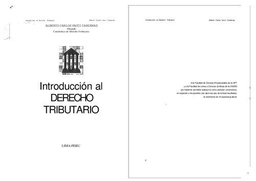 Introduccion Al Derecho Tributario