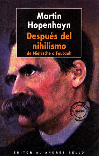 Después del nihilismo : de Nietzsche a Foucault
