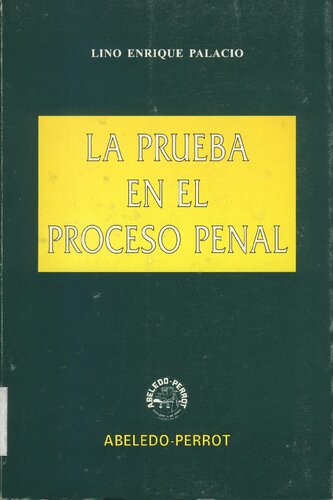 La Prueba En El Derecho Penal