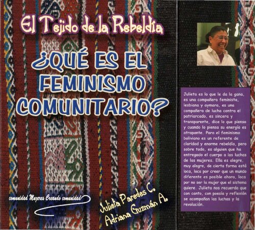 El Tejido De La Rebeldia Que Es El Feminismo Comunitario