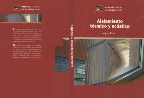 Aislamiento Termico Y Acustico