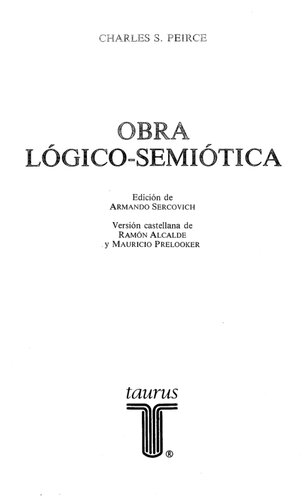 Obra Logico Semiotica
