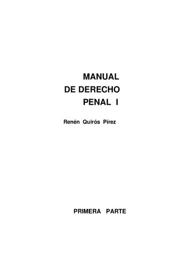 Quiros Pirez, Renen - Manual de