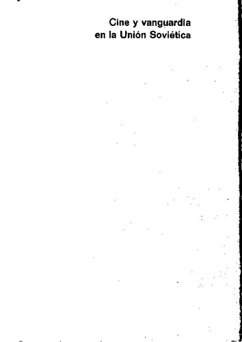 Cine y vanguardia en la Union Sovietica