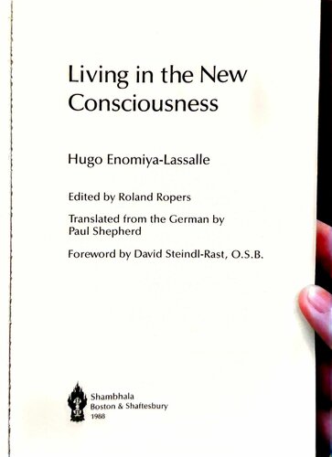 Living in the New Consciousness