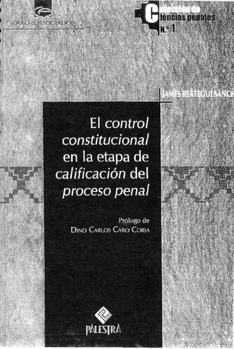 El control constitucional en la etapa de calificación del proceso penal