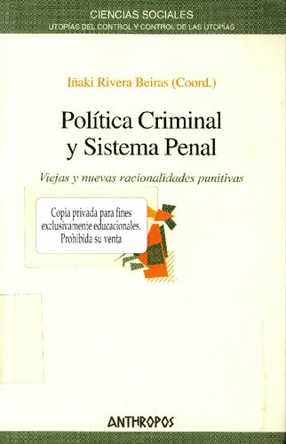 Politica Criminal Y Sistema Penal