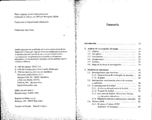 Análisis de la Televisión