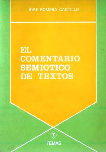 El Comentario Semiotico De Textos