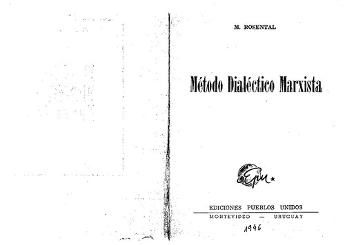 Metodo Dialectico Marxista