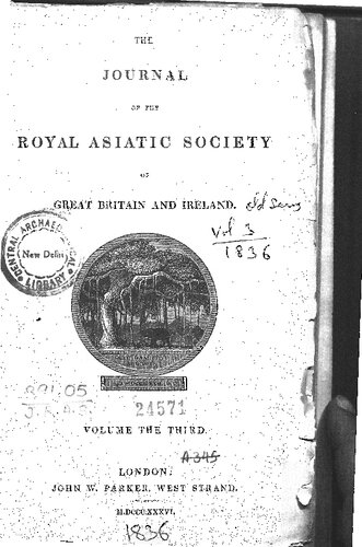 Journal of the Asiatic Society of Great Britain and Ireland