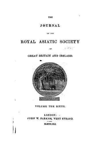 Journal of the Asiatic Society of Great Britain and Ireland