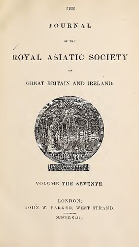 Journal of the Asiatic Society of Great Britain and Ireland