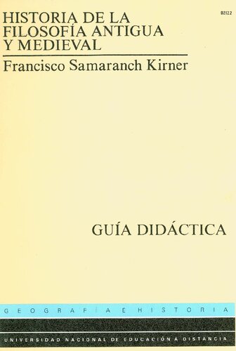 Historia De La Filosofia Antigua Y Medieval