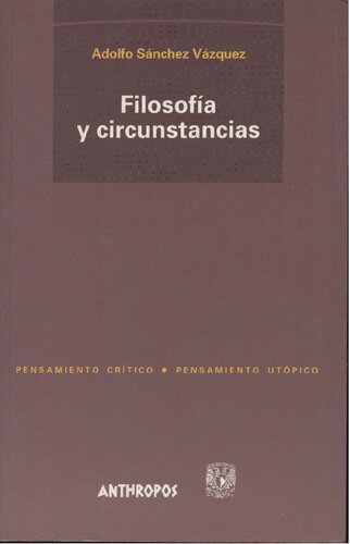 Filosofia Y Circunstancias