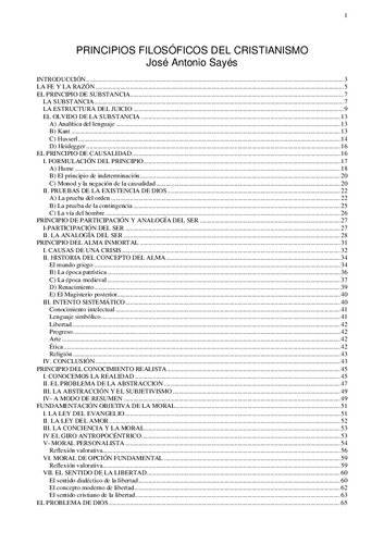 Principios Filosoficos Del Cristianismo