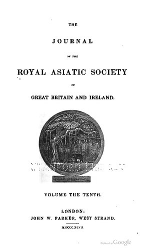 Journal of the Asiatic Society of Great Britain and Ireland