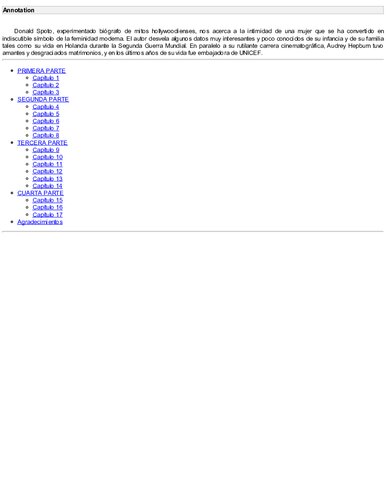 Audrey Hepburn La Biografia