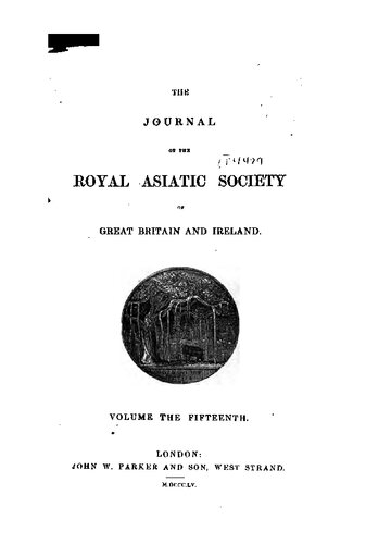 Journal of the Asiatic Society of Great Britain and Ireland