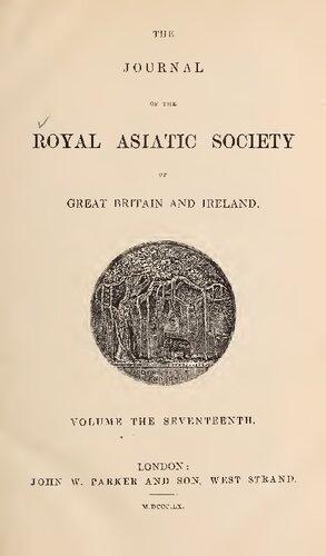 Journal of the Asiatic Society of Great Britain and Ireland