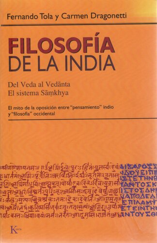 Filosofia De La India
