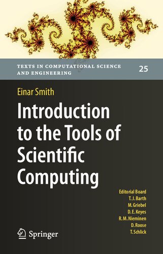 Introduction to the Tools of Scientific Computing