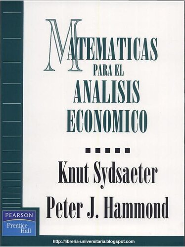 Matematicas Para El Analisis Economico