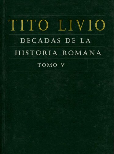 Decadas de Tito Livio, principe de la historia romana