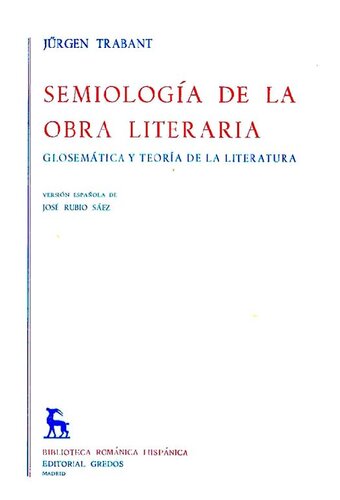 Semiologia De La Obra Literaria