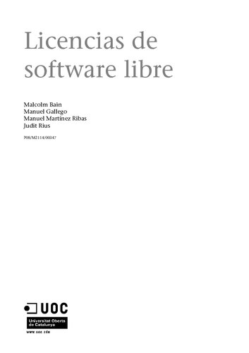 Licencias De Software Libre