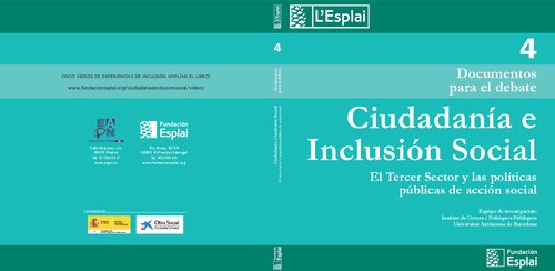 Ciudadanía e inclusión social. El Tercer Sector y las políticas públicas de acción social