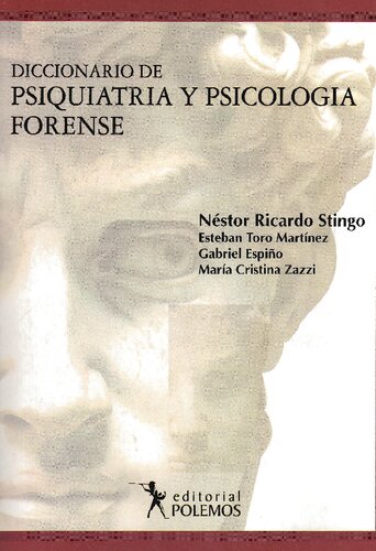 Diccionario De Psiquiatria y Psicologia Forense