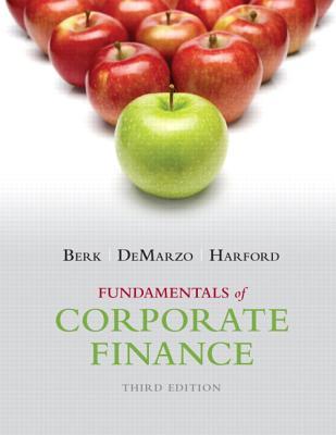 Fundamentals of corporate finance
