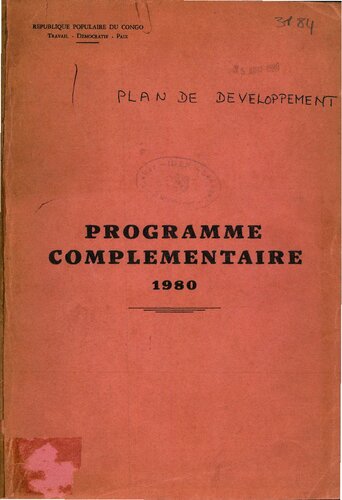 Programme complementaire 1980