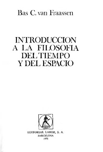 Introduccion A La Filosofia Del Tiempo Y Del Espacio