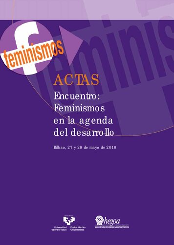 Actas Encuentro Feminismos En La Agenda De Desarrollo