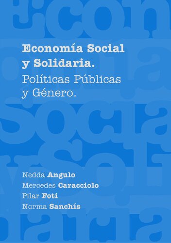 Economia Social Y Solidaria