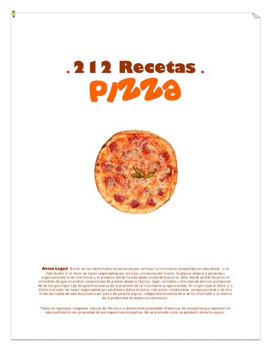 212 Recetas De Pizza
