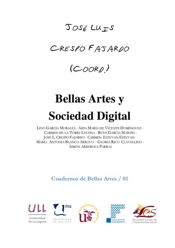 Bellas Artes Y Sociedad Digital