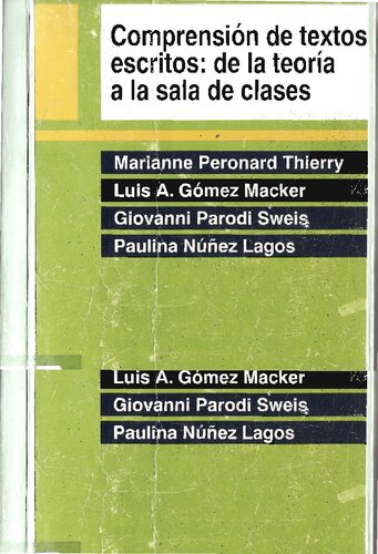 Comprension De Textos Escritos