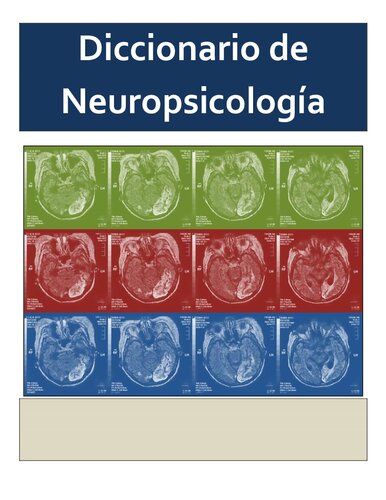 Diccionario De Neuropsicologia