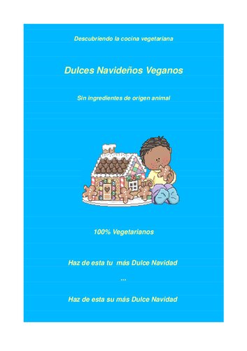 Dulces Navideños (cocina Vegetariana)