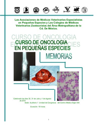 Curso De Oncologia en Pequeñas Especies