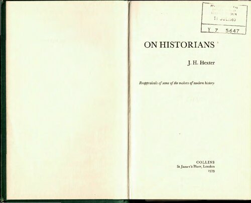On Historians