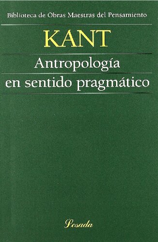 Antropología en sentido pragmático